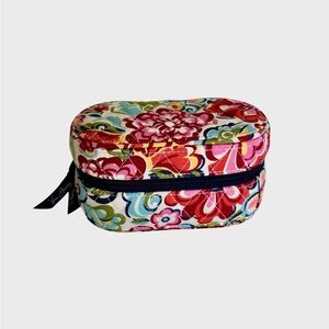 Vera Bradley Vintage Hope Garden Jewelry Hard Case Excellent